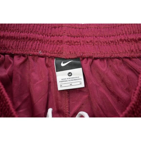 Nike Gym Shorts Mesh W/Pockets Basketball Burgundy 10" INS Mens Size Medium - Picture 5 of 6